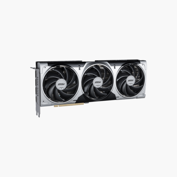 MSI GeForce RTX 5080 16G VENTUS 3X OC angled view